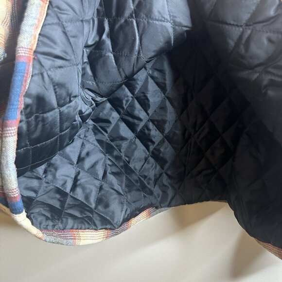 Wrangler Blanket Lined Coat Jacket Mens Sz 3XL Plaid Snap Front Western Shacket - Picture 9 of 14